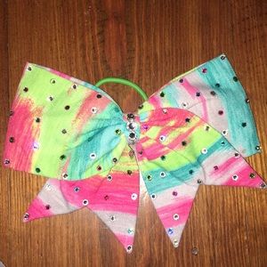 High Quality Fabric Cheer Bow